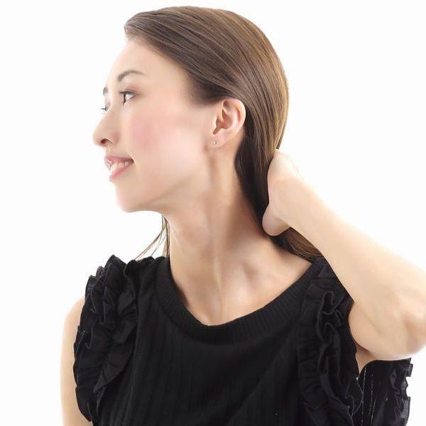 ダイヤモンド ピアス 片耳 一粒 プラチナ レディース  0.05カラット PT900 ダイヤモンド シンプル 普段使い 記念日 誕生日 プレゼント | DAIYA（ゴルフ用品、日用品） | 09
