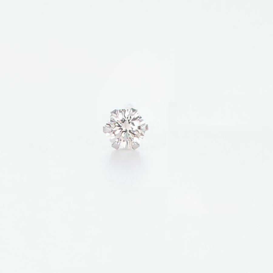 DAIYA（ダイヤ） ダイヤモンド ピアス 片耳 一粒 プラチナ レディース