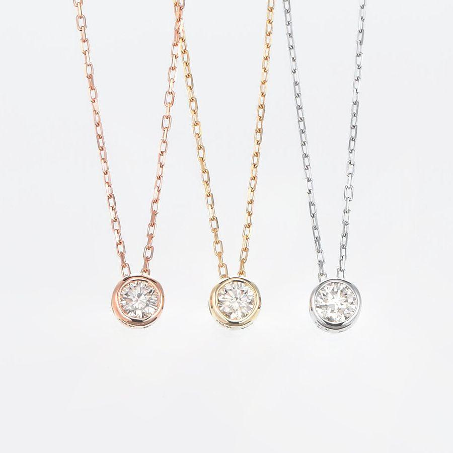 ダイヤモンド ネックレス レディース K10 一粒 0.08カラット 50代 40代 10金 ダイヤモンド シンプル 普段使い 記念日 誕生日 プレゼント 人気 | DAIYA（ゴルフ用品、日用品） | 08