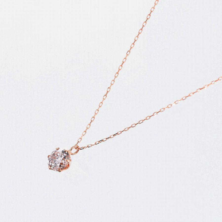 ダイヤモンド ネックレス 一粒 K18 0.4カラット レディース 50代 40代 イエローゴールド ピンクゴールド 記念日 誕生日 プレゼント |  | 06