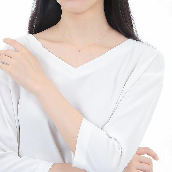 ダイヤモンド ネックレス 一粒 K18 0.4カラット レディース 50代 40代 イエローゴールド ピンクゴールド 記念日 誕生日 プレゼント |  | 13