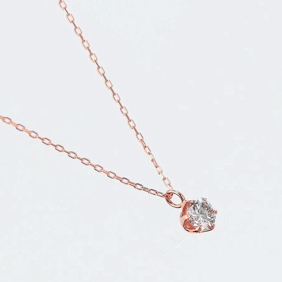 ダイヤモンド ネックレス 一粒 K18 0.2カラット レディース 50代 40代 18金 ダイヤネックレス 普段使い 記念日 誕生日 プレゼント | DAIYA（ゴルフ用品、日用品） | 07