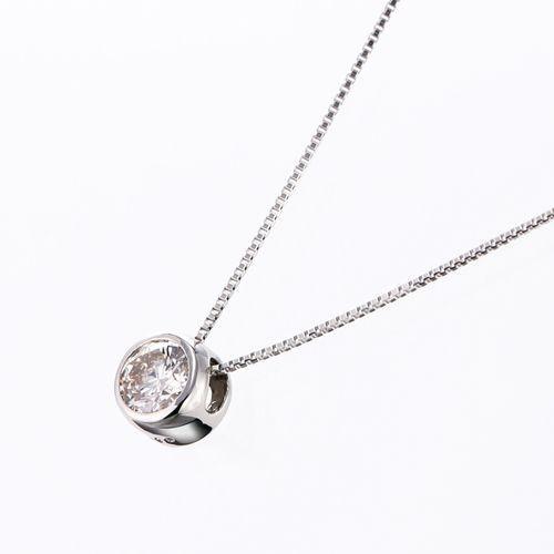4℃ブライダル ノベルティ ネックレス 一粒ダイヤ 楽天市場】プラチナ ダイヤモンド ネックレス 一粒 Quatre