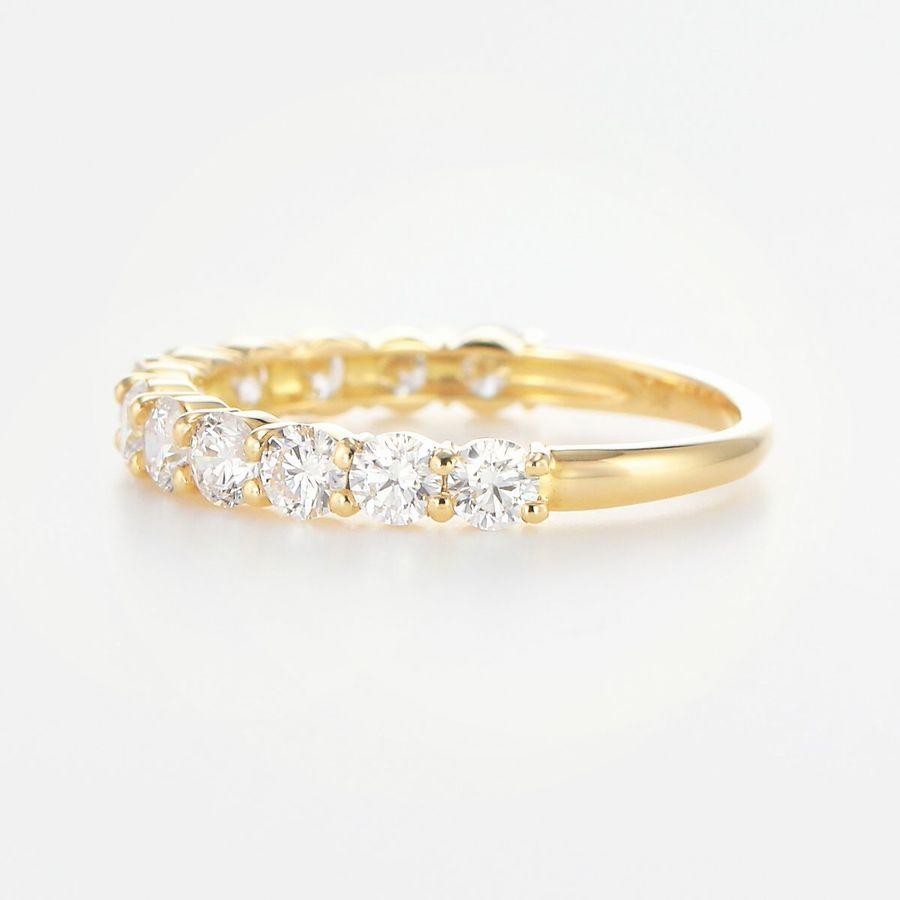 ダイヤモンド リング 1.0カラット K18 イエローゴールド H＆C