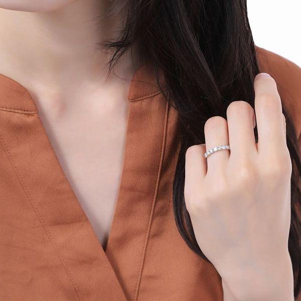 ダイヤモンド リング 1.0カラット プラチナ900 H＆C鑑別付き ハーフエタニティ ダイヤリング 50代 40代 記念日 プレゼント 人気 受注品 |  | 13