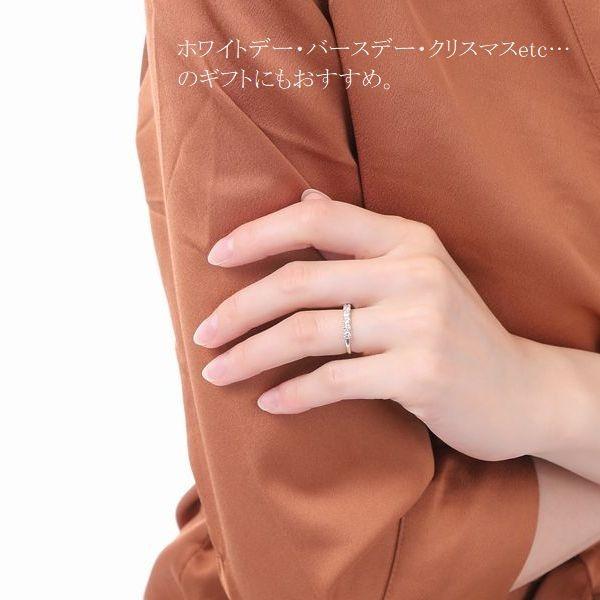 ダイヤモンド リング 1.0カラット プラチナ900 H＆C鑑別付き ハーフエタニティ ダイヤリング 50代 40代 記念日 プレゼント 人気 受注品 |  | 16