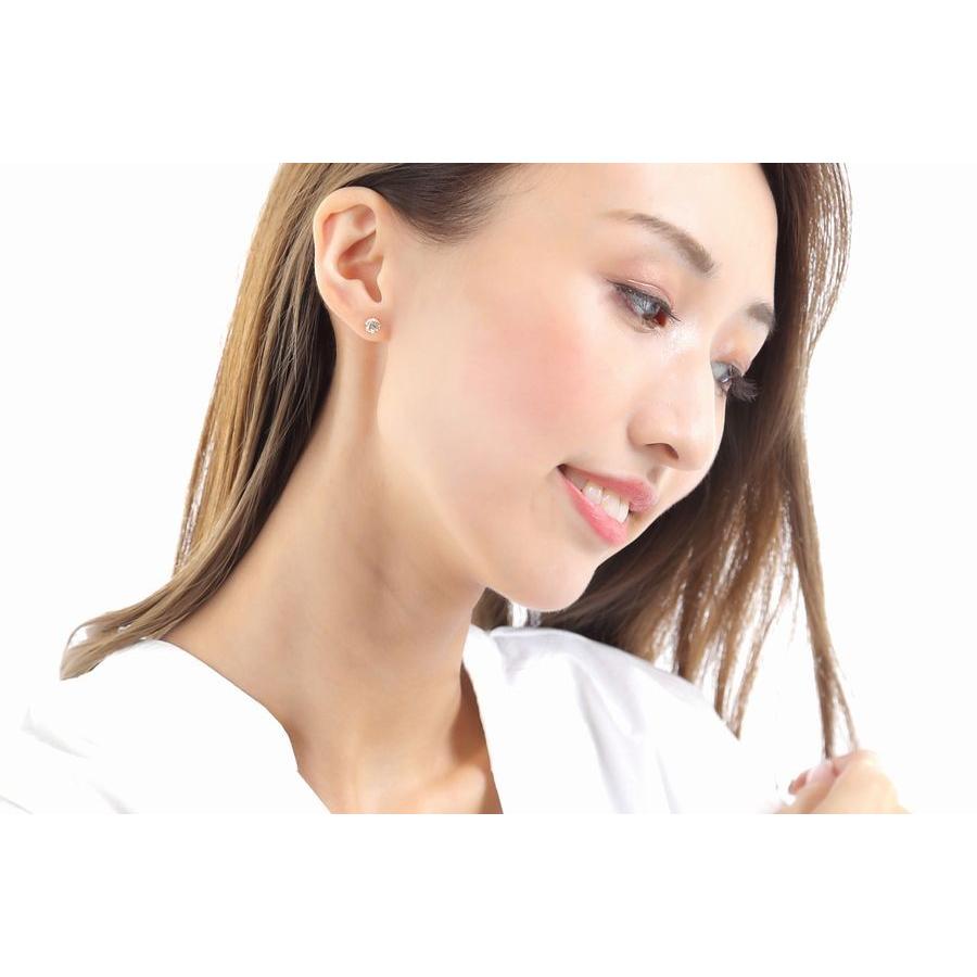 ダイヤモンド ピアス 片耳 一粒 ダイヤピアス K18 0.4カラット ハート＆キューピッドダイヤモンド鑑別カード付き 50代 40代 イエロー 記念日 誕生日 プレゼント | DAIYA（ゴルフ用品、日用品） | 17