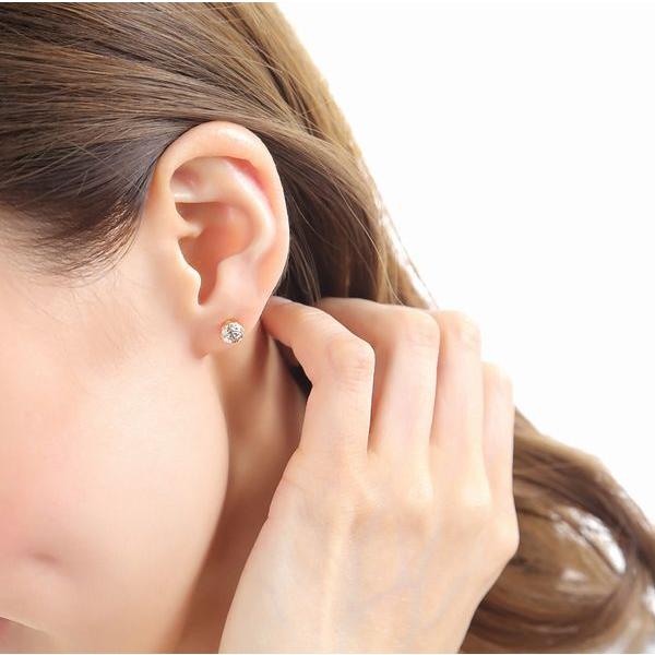ダイヤモンド ピアス プラチナ K18イエローゴールドトータル0.700ct Hカラー SI2クラス GOODカット 中央宝石研究所ソーティングシート 50代 40代  プレゼント | DAIYA（ゴルフ用品、日用品） | 18