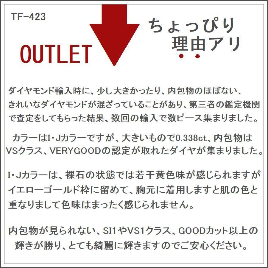 ダイヤモンド ネックレス 一粒 0.3ct以上 K18イエローゴールド I・Jカラー SIクラス GOODカット 中央宝石研究所ソーティング付 | DAIYA（ゴルフ用品、日用品） | 13