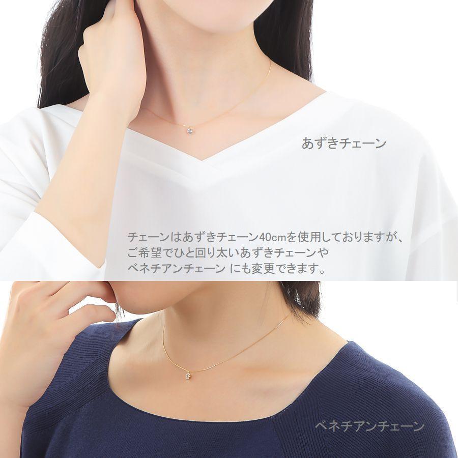 ダイヤモンド ネックレス 一粒 0.501ct K18 イエローゴールド Kカラー SI1 VERY GOOD 中央宝石研究所ソーティング付き | DAIYA（ゴルフ用品、日用品） | 17