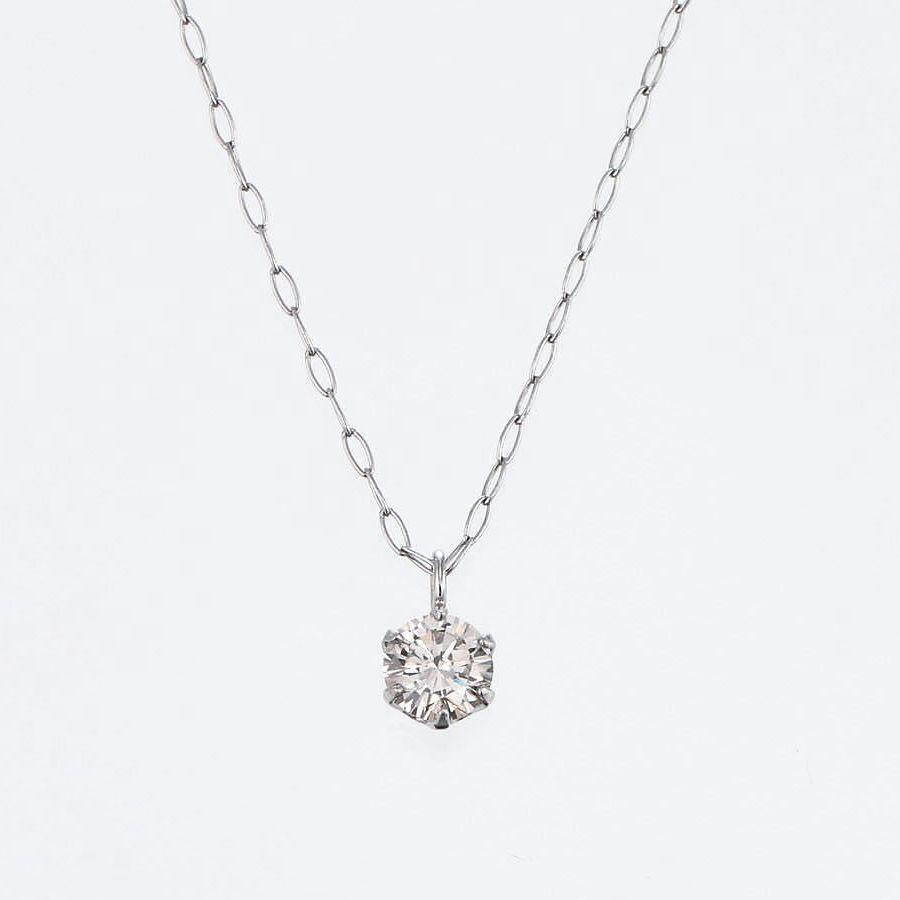 DAIYA（ダイヤ） ダイヤモンド ネックレス 一粒 0.2ct プラチナ900