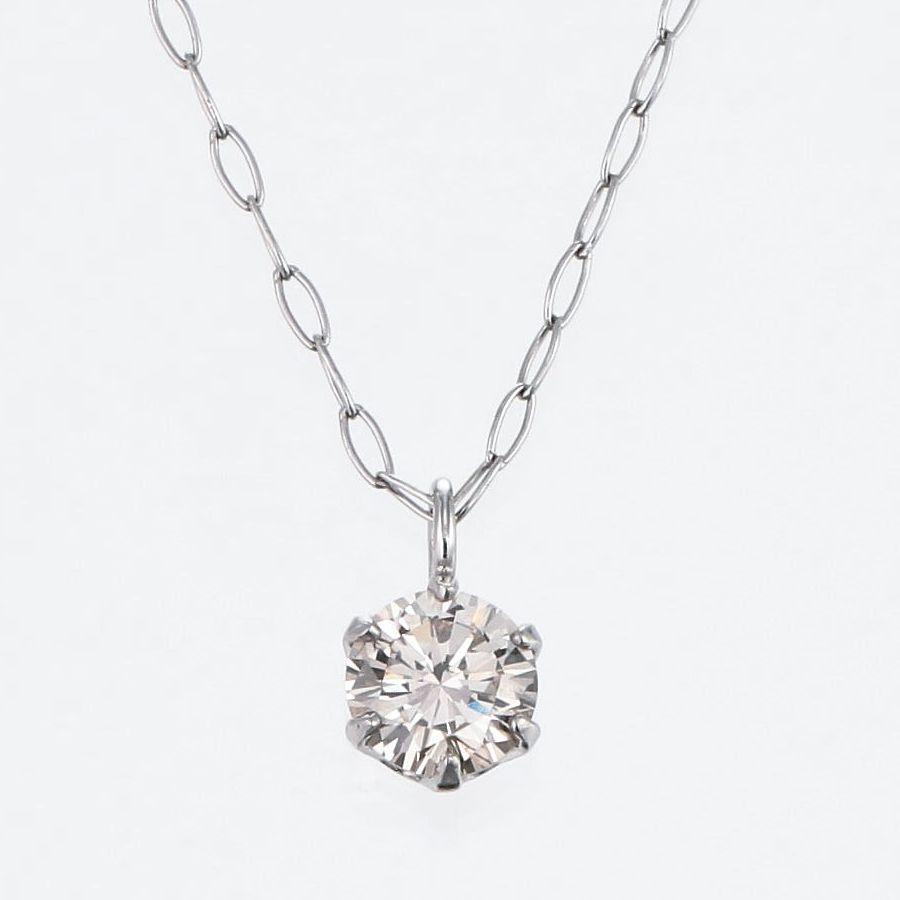 DAIYA（ダイヤ） ダイヤモンド ネックレス 一粒 0.2ct プラチナ900