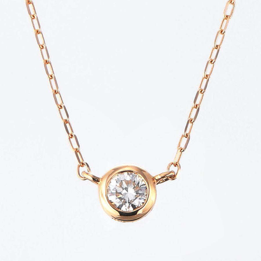 ダイヤモンド ネックレス 一粒 18金 プラチナ レディース 50代 40代 ダイヤネックレス シンプル 普段使い 記念日 誕生日 プレゼント | DAIYA（ゴルフ用品、日用品） | 03