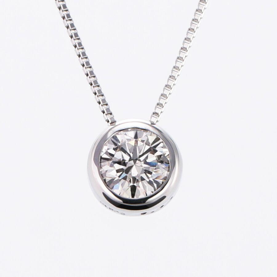 ダイヤモンド ネックレス 鑑定カード付 プラチナ 0.505ct レディース ダイヤネックレス Dカラー GOODカット シンプル 記念日 誕生日 プレゼント 即日発送 | DAIYA（ゴルフ用品、日用品） | 03