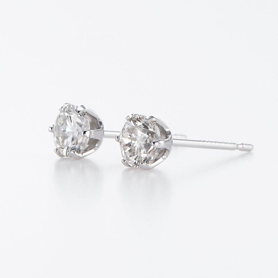 ダイヤモンド ピアス 一粒 プラチナ 0.8カラット レディース ダイヤピアス 50代 40代 シンプル 普段使い 記念日 誕生日 プレゼント |  | 02