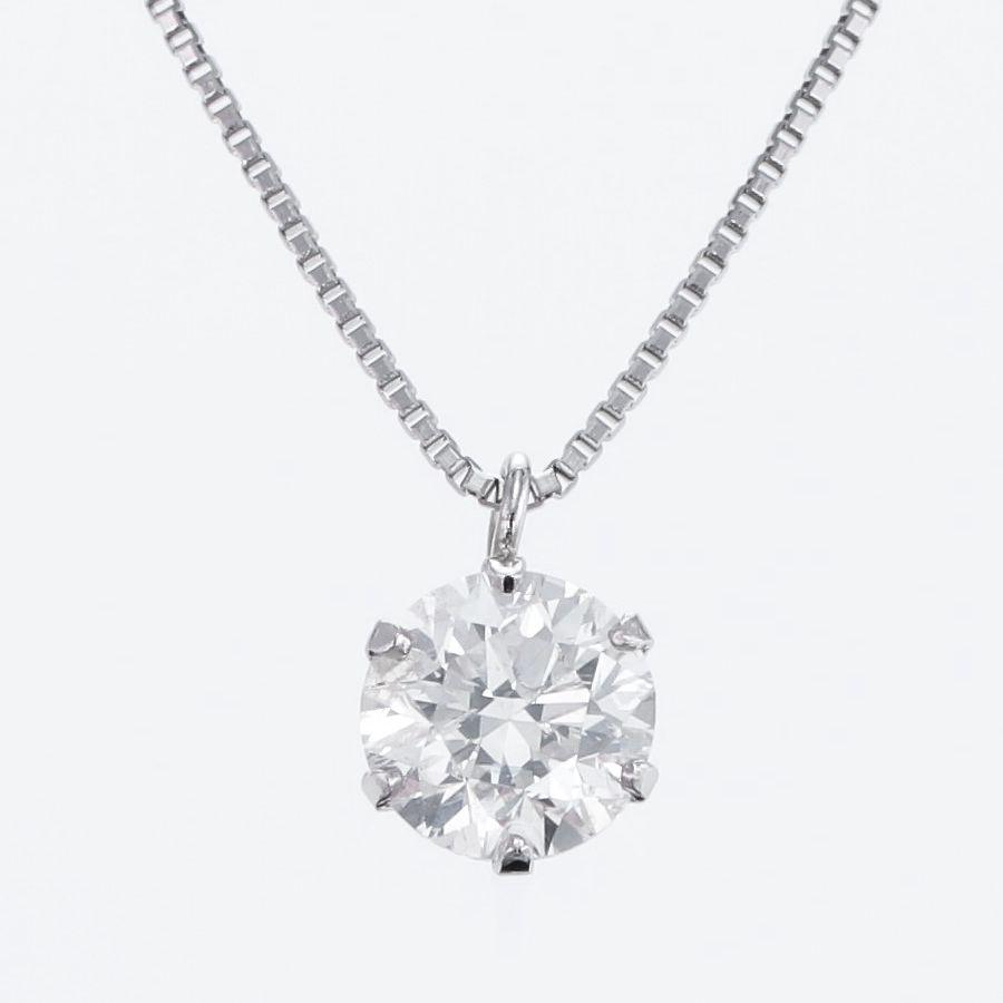 ダイヤモンド ネックレス 一粒 プラチナ 4Cダイヤモンド鑑定付 0.408ct Lカラー VS2クラス GOODカット 中央宝石研究所ソーティングシート付 普段用 プレゼント | DAIYA（ゴルフ用品、日用品） | 05