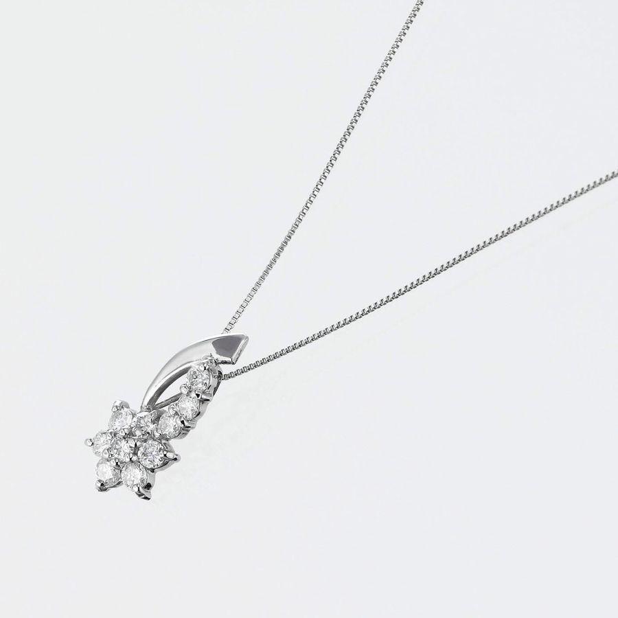 ダイヤモンド ネックレス プラチナ ハート＆キューピッドダイヤモンド鑑別カード付き スイートテンダイヤモンド 0.3カラット 10年目 | DAIYA（ゴルフ用品、日用品） | 03