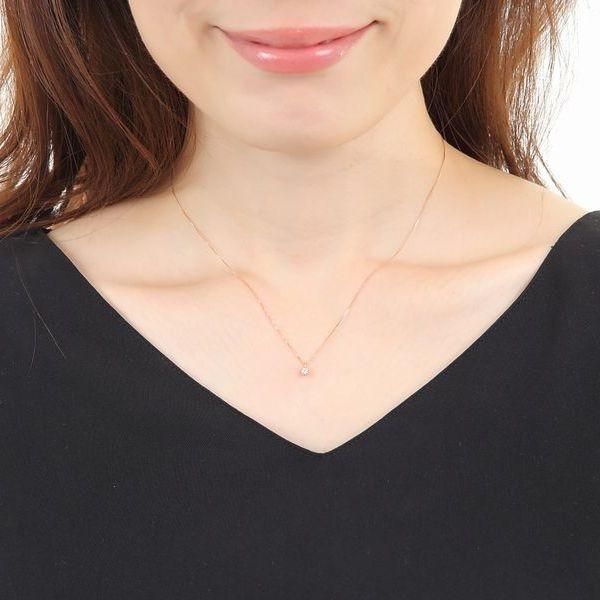 ダイヤモンド ネックレス 一粒 プラチナ K18 0.1カラット ハート＆キューピッドダイヤモンド鑑別カード付き レディース 50代 40代 ダイヤネックレス | DAIYA（ゴルフ用品、日用品） | 18