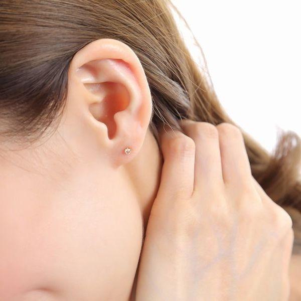 ダイヤモンド ピアス レディース プラチナ K18 一粒 0.08カラット 50代 40代 30代 18金 シンプル 記念日 誕生日 プレゼント 人気 定番 | DAIYA（ゴルフ用品、日用品） | 15