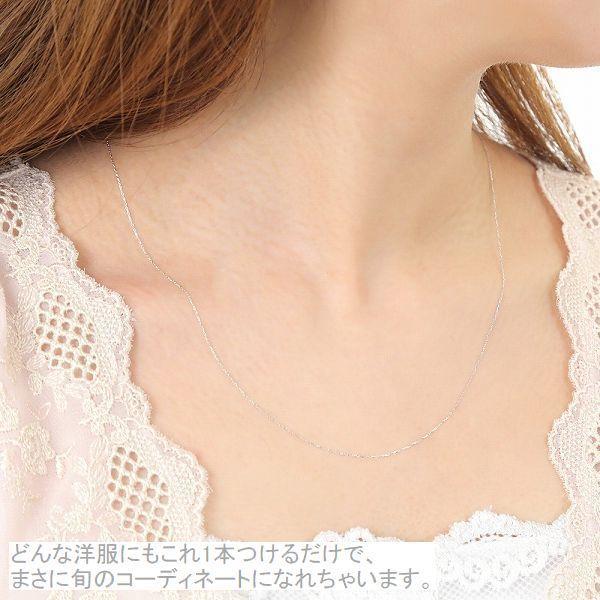 ネックレス チェーン K10 あずきチェーン 太さ0.45mm 50cm 50代 40代 30代 10金 取り替え用 調節管付 普段使い プレゼント |  | 18