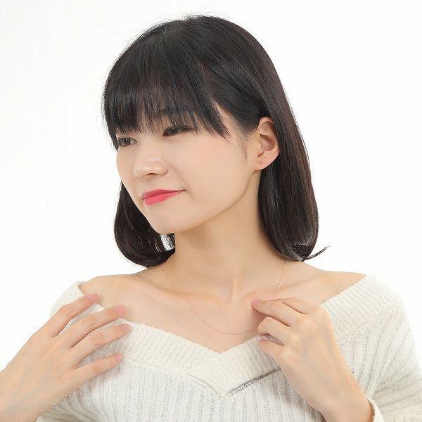 ネックレス チェーン K10 あずきチェーン 太さ0.5mm 60cm 50代 40代 30代 10金 取り替え用 調節管付 普段使い プレゼント |  | 09