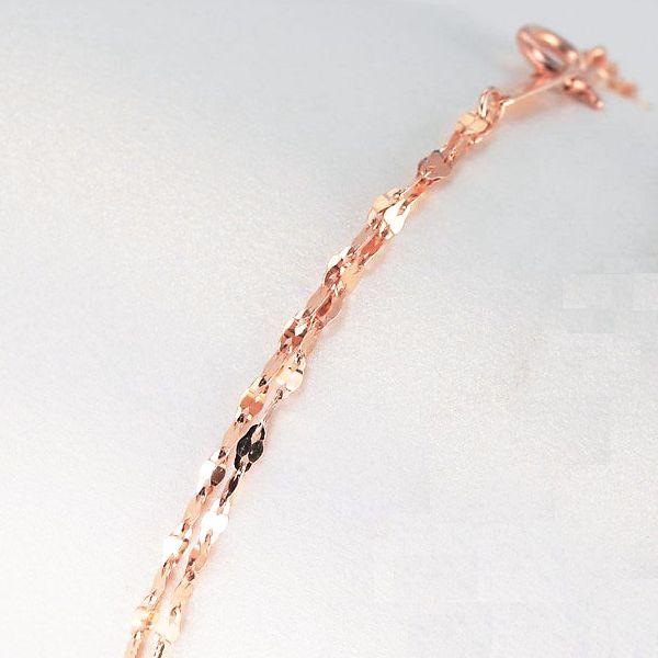 ブレスレット レディース K10 18cm 50代 40代 10金 1連 2連 重ね付け 人気 普段使い 誕生日 プレゼント 即日発送 |  | 03