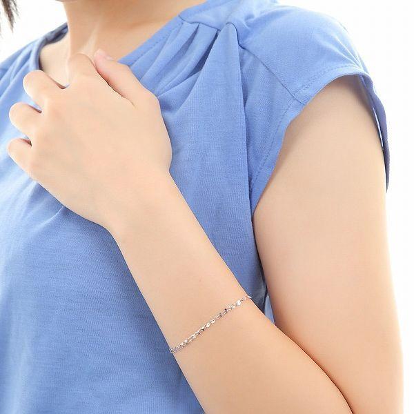 ブレスレット レディース K10 18cm 50代 40代 10金 1連 2連 重ね付け 人気 普段使い 誕生日 プレゼント 即日発送 |  | 09