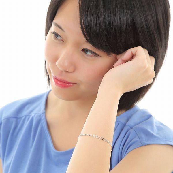 ブレスレット レディース K10 18cm 50代 40代 10金 1連 2連 重ね付け 人気 普段使い 誕生日 プレゼント 即日発送 |  | 12