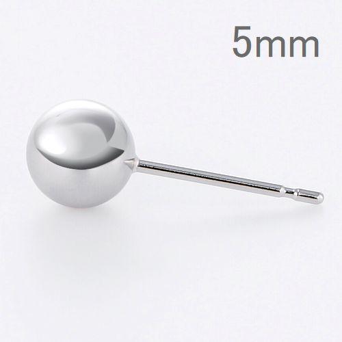 ピアス 片耳 丸玉ピアス プラチナ900 3.0mm 5.0mm 片方1個売り レディース メンズ 片耳用ピアス 普段用 プレゼント 人気 |  | 04