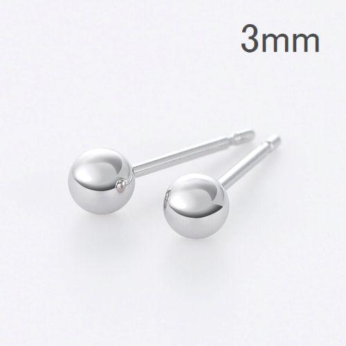 ピアス 丸玉ピアス プラチナ900 ペア販売 2.0mm 3.0mm 4.0mm 5.0mm レディース 日本製 普段用 セカンドピアス 即納 |  | 02