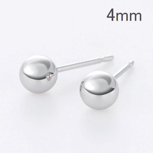 ピアス 丸玉ピアス プラチナ900 ペア販売 2.0mm 3.0mm 4.0mm 5.0mm レディース 日本製 普段用 セカンドピアス 即納 |  | 03