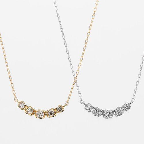 ネックレス ダイヤモンド ジュエリー クリスマス ダイヤネックレス 18金 K18 0 08ct 無料ラッピング あすつく 送料無料 プレゼント We 671 Weing 通販 Yahoo ショッピング