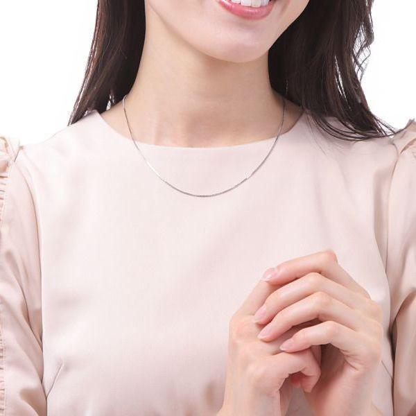 ネックレス チェーン プラチナ ベネチアンチェーン 45cm 1.0mm スライドチェーン 50代 40代 30代 取り替え用 普段使い プレゼント |  | 10