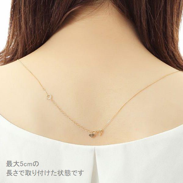 アジャスターチェーン 3cm 5cm 10cm K18 ネックレス アジャスター 日本製 即日発送  送料無料 人気 おすすめ メール便 |  | 08