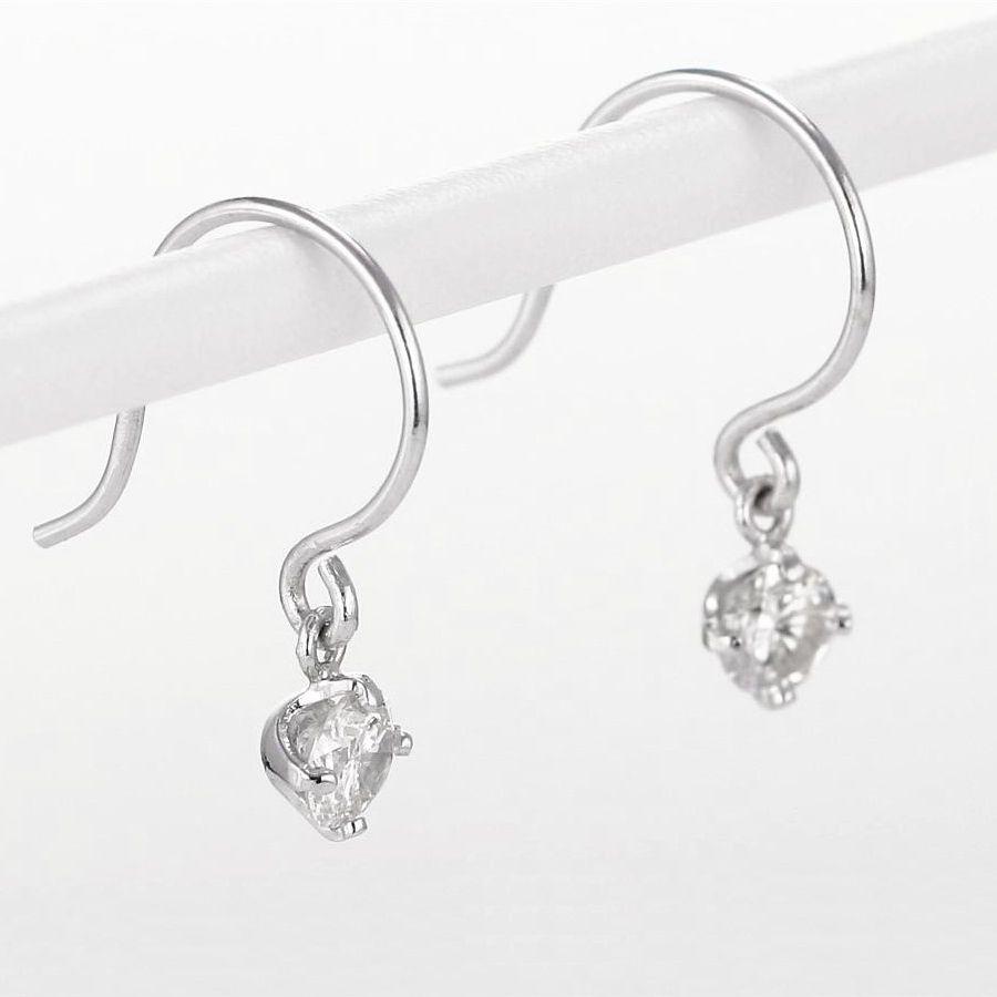 最終価格　ダイヤモンドピアス片耳0.3カラット　プラチナ DAIYA（ゴルフ用品、日用品） ダイヤモンド ピアス 片耳 一粒 18金