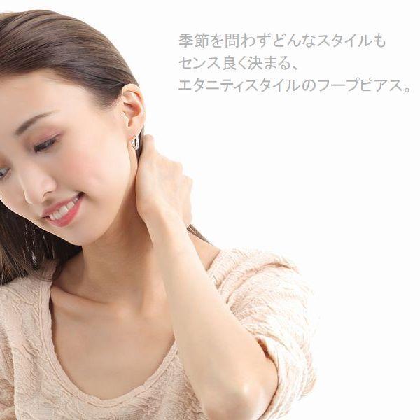 ダイヤモンド ピアス K18 ハーフエタニティ 1.0カラット 50代 40