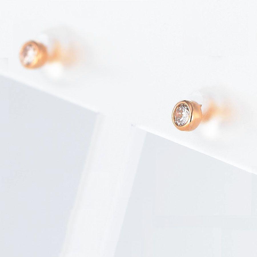 ダイヤモンド ピアス 一粒 プラチナ K18 レディース 0.12カラット ダイヤピアス シンプル 普段使い 記念日 誕生日 プレゼント | DAIYA（ゴルフ用品、日用品） | 09