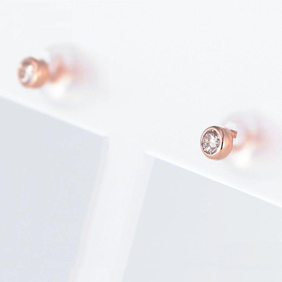 ダイヤモンド ピアス 一粒 プラチナ K18 レディース 0.12カラット ダイヤピアス シンプル 普段使い 記念日 誕生日 プレゼント | DAIYA（ゴルフ用品、日用品） | 11