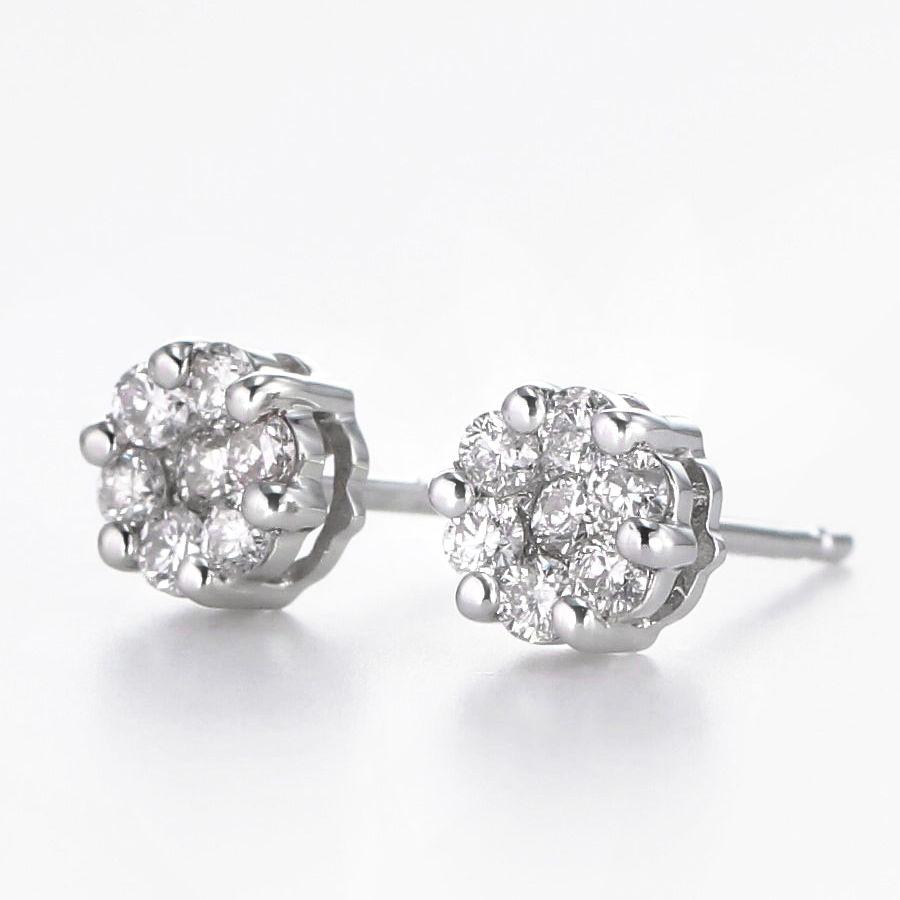 と*こ様 プラチナダイヤモンドピアス プラチナ ダイヤモンド ピアス | 高品質 金・プラチナ