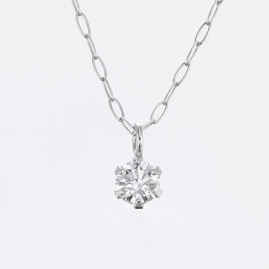 ダイヤモンド ネックレス レディース プラチナ 一粒 0.1カラット 50代 40代 ダイヤモンド シンプル 普段用 記念日 誕生日 プレゼント 人気 | DAIYA（ゴルフ用品、日用品） | 03