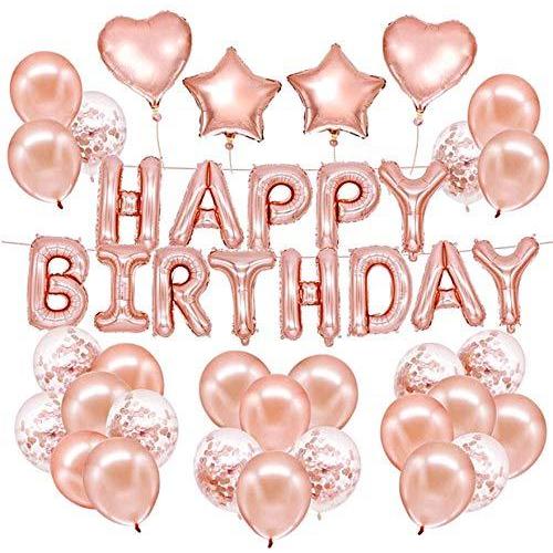 Magic House 誕生日 風船 飾り付け 69点セット ローズゴールド バルーン パーティー装飾 華やか おしゃれ バースデ Aho ウィジェクトストア 通販 Yahoo ショッピング