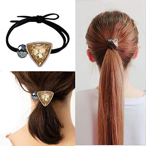 髪ゴム ヘアゴム 4本セット キラキラ おしゃれ ヘアアクセサリー 髪留め 髪飾り リングゴム 宝石タイプ シンプ Bfi ウィジェクトストア 通販 Yahoo ショッピング