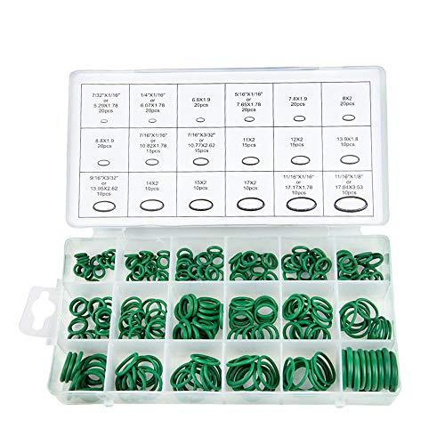 270pcs 18サイズ Oリング セット Oリングボックス カーエアコン交換 取り外しツール付き 車 エアコン 機械修 Cmh ウィジェクトストア 通販 Yahoo ショッピング