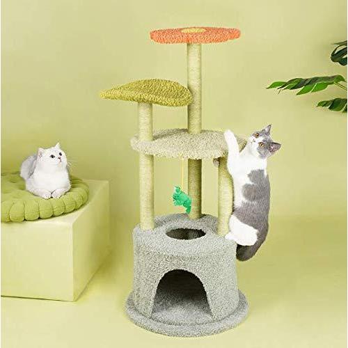 Crazy Diudiu キャットタワー 猫タワー おもちゃ 猫爪とぎ ラタンソファー ねこベッド 猫ハウス Dhf ウィジェクトストア 通販 Yahoo ショッピング
