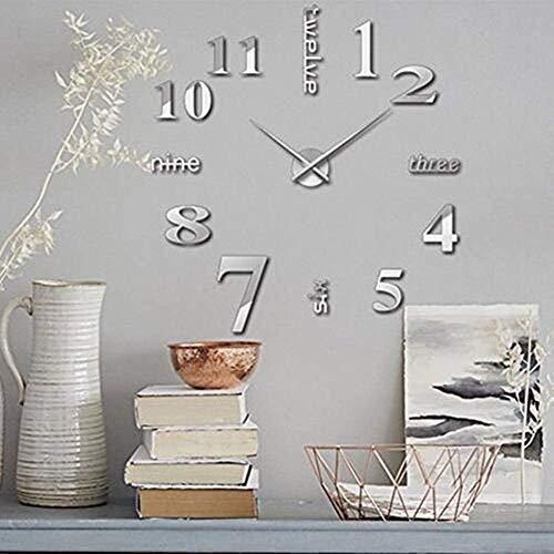 掛け時計 手作り Diy 壁時計 インテリア 室内 ウォールクロック ウォールステッカー ローマ数字と英語 時計を壁 Gda ウィジェクトストア 通販 Yahoo ショッピング