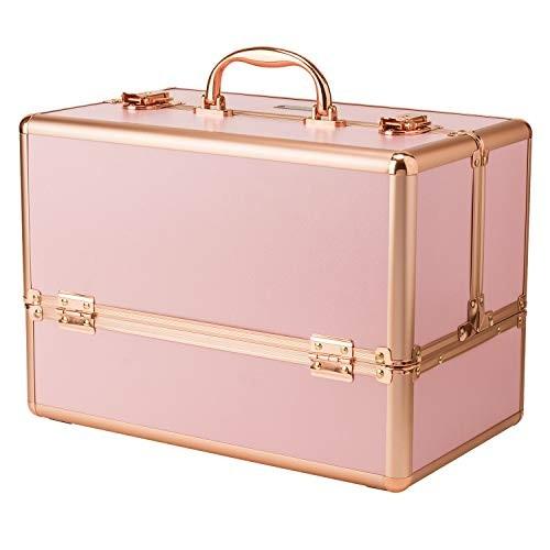 Amasava メイクボックス コスメボックス 大容量 プロ用 化粧箱 化粧品 化粧道具入れ 収納ケース 自宅 出張 ア Hbb ウィジェクトストア 通販 Yahoo ショッピング