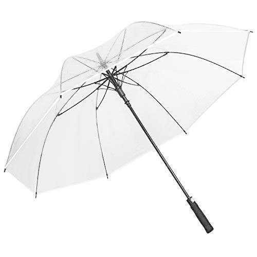 Leanking 透明傘 長傘 大型 雨傘 おしゃれ ファッション メンズ レディース 梅雨対策 強風豪雨対策 撥水 丈夫 耐風 Kgj4802 ウィジェクトストア 通販 Yahoo ショッピング