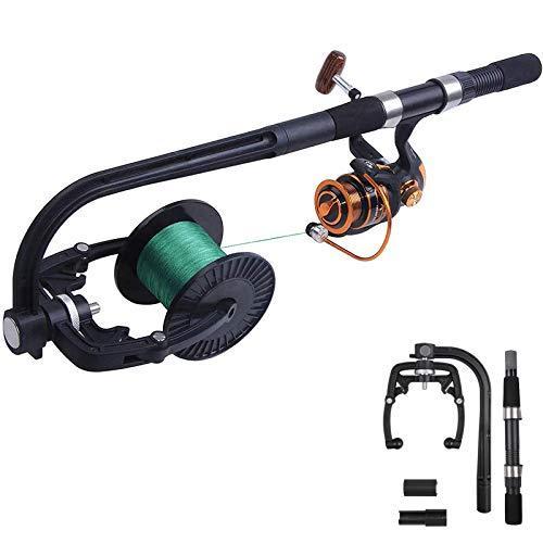 Shaddock 釣りライン巻 糸巻き機 釣りリールライン巻き取り機 一人で楽々 ライン巻き 超軽量 1秒取付け完成 Koa ウィジェクトストア 通販 Yahoo ショッピング