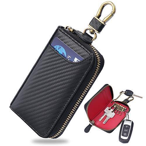 Aemicion キーケース スマートキー 車キーケース メンズ キーホルダー カードキーケース 本革 レザー カーボンレ Oua9619 ウィジェクトストア 通販 Yahoo ショッピング