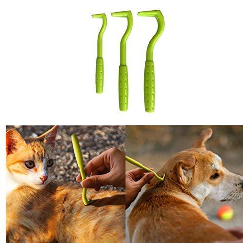 Thain マダニ取り ティックツイスター ペットダニ取り 3本セット グリーン Rgj ウィジェクトストア 通販 Yahoo ショッピング
